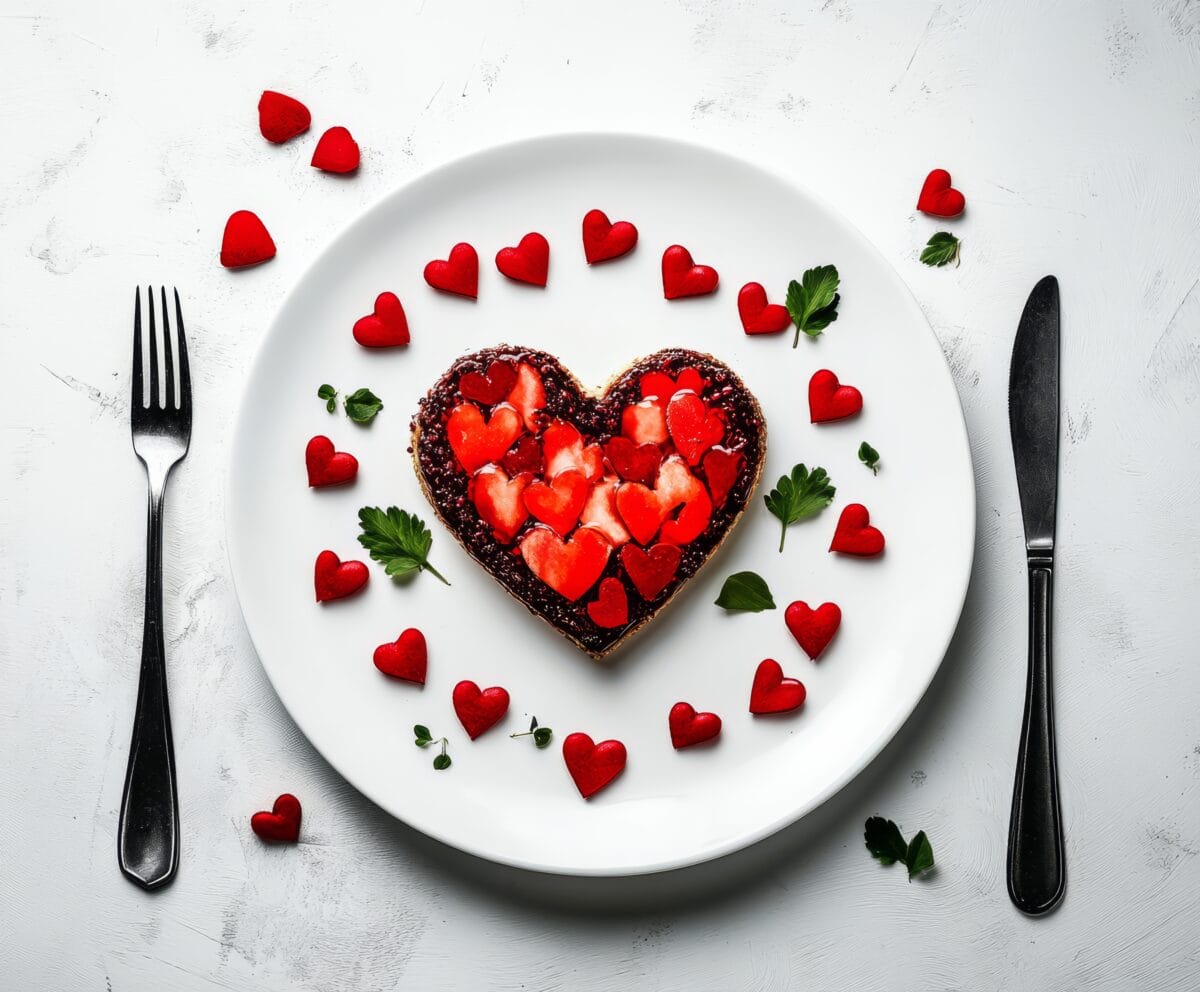 Zdrowe słodycze na Walentynki - przepisy dla zakochanych