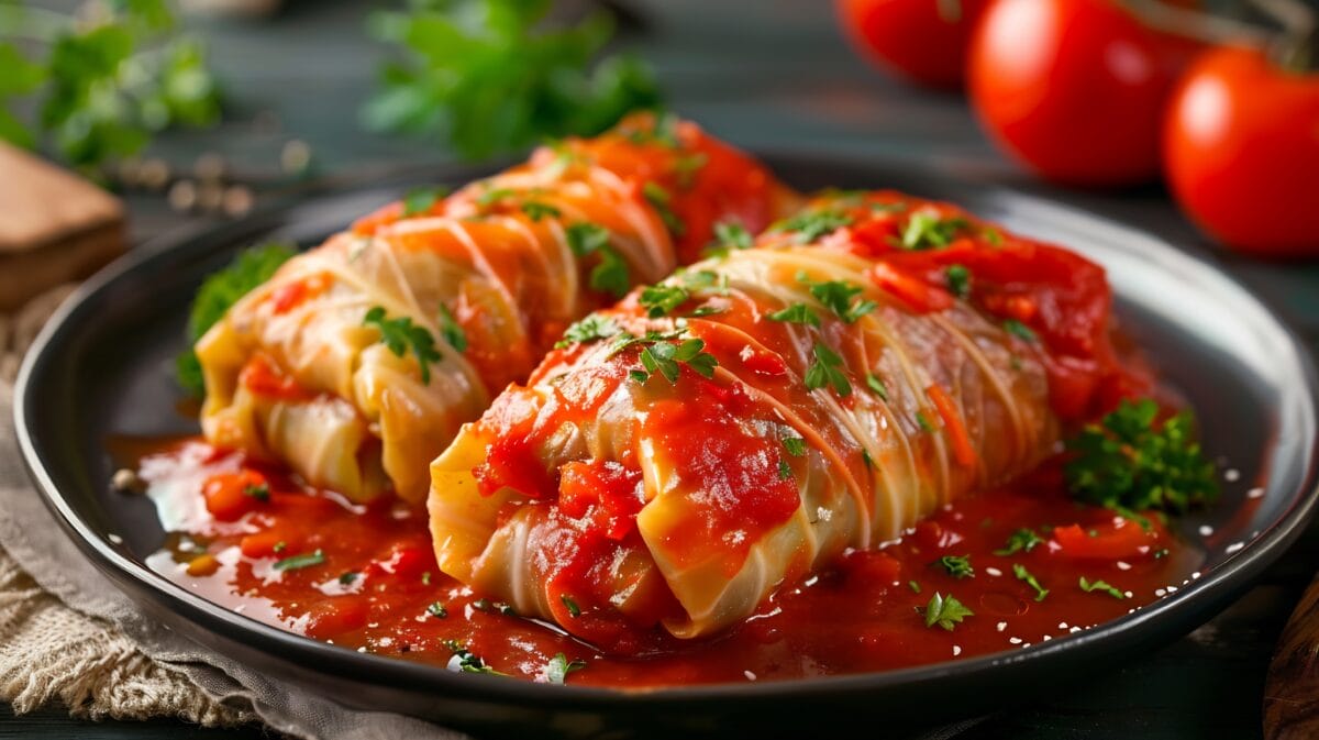 Szybkie i proste gołąbki w sosie pomidorowym – idealny przepis na obiad