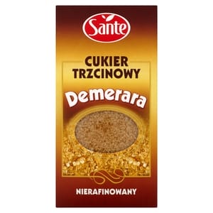SANTE Cukier trzcinowy nierafinowany Demerara