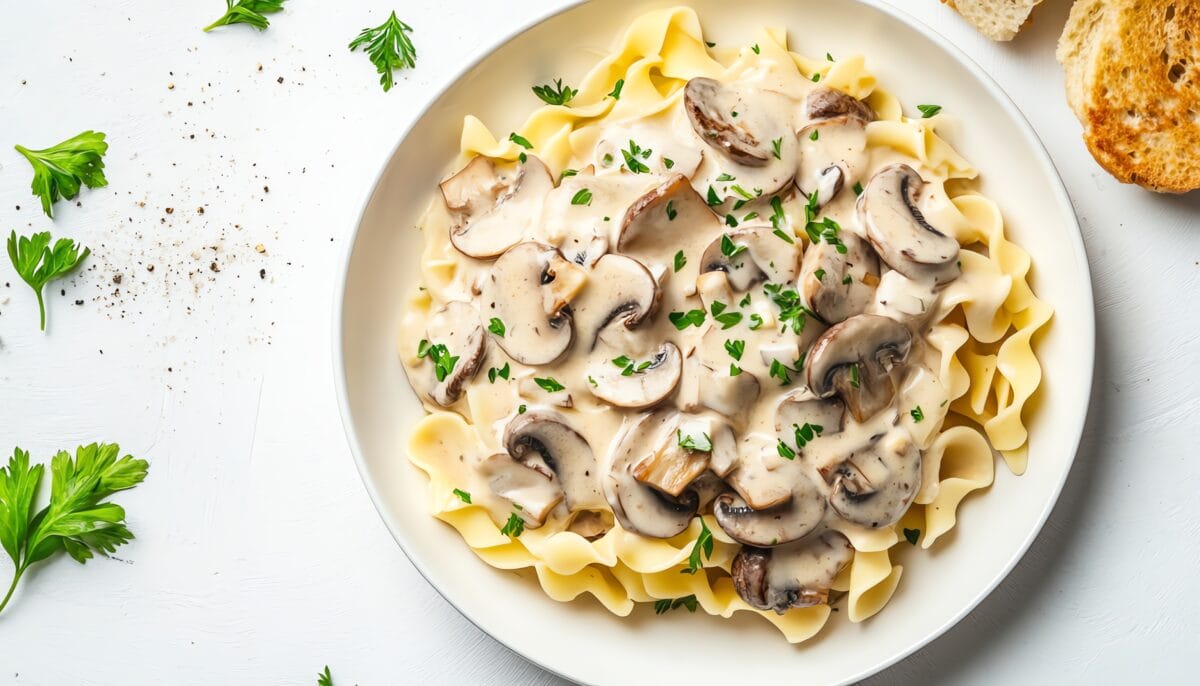 Przepisy na makron z pieczarkami - najsmaczniejsze propozycje
