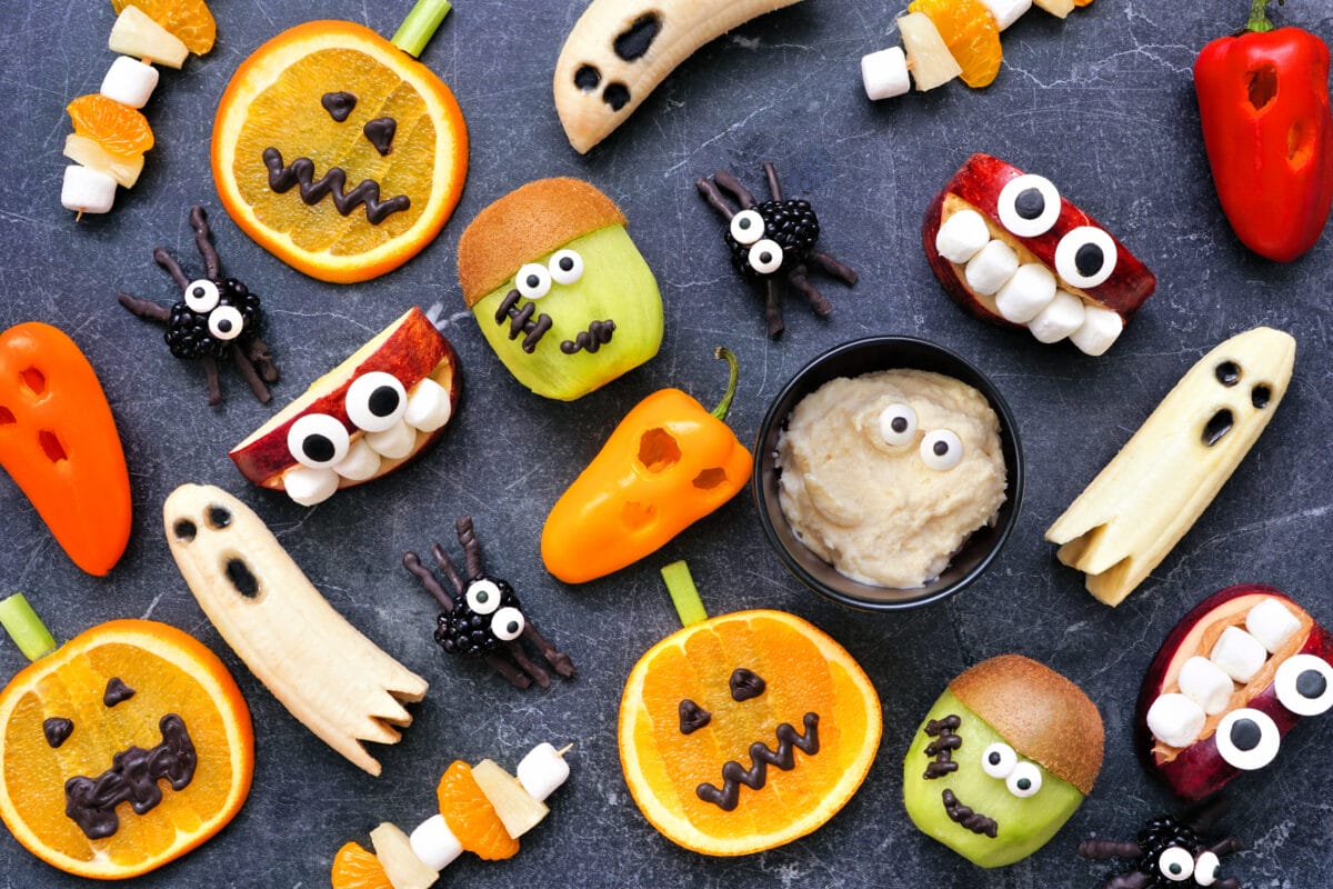 Najlepsze pomysły na zdrowe przekąski Halloween dla dzieci