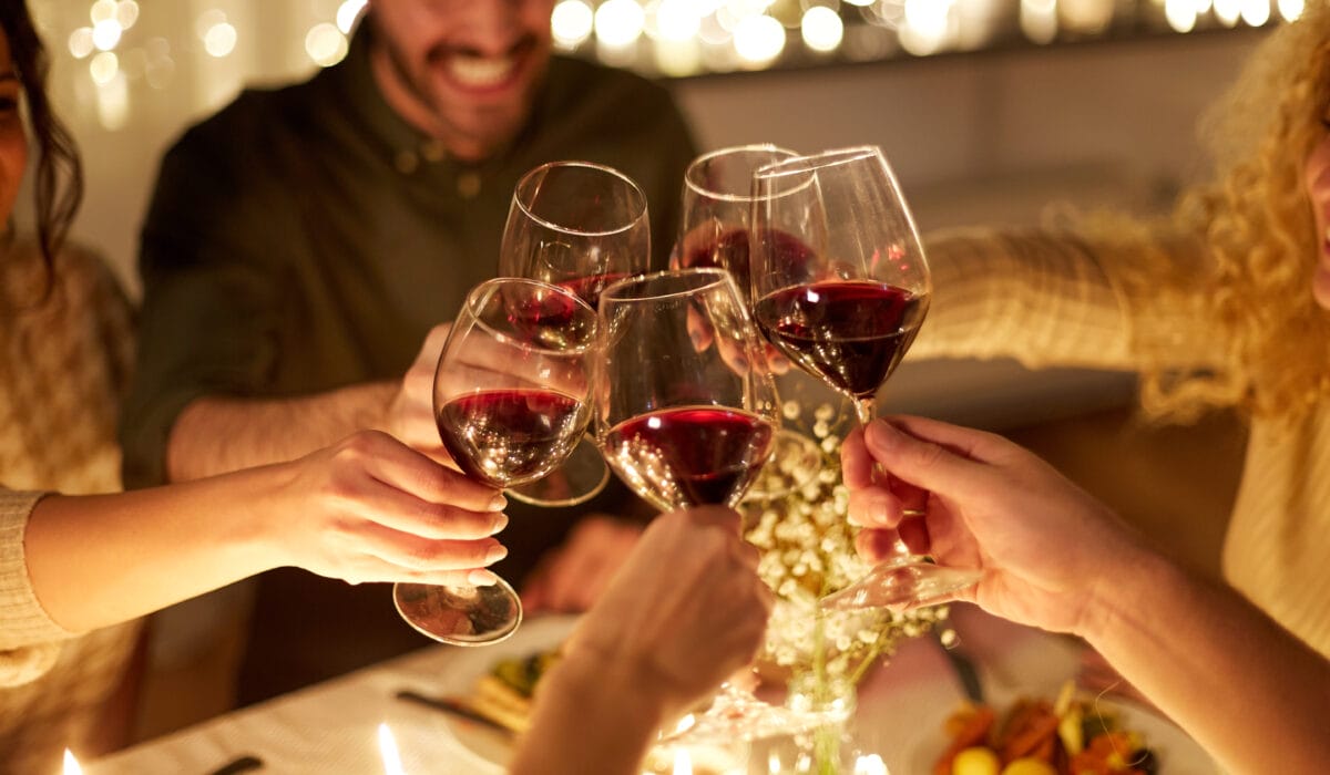pomysły na drinki czerwone wino